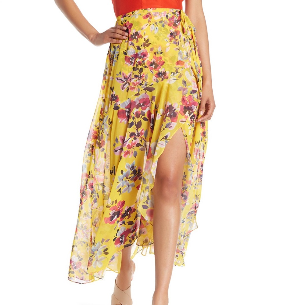 French Connection Linosa Crinkle Wrapover Maxi